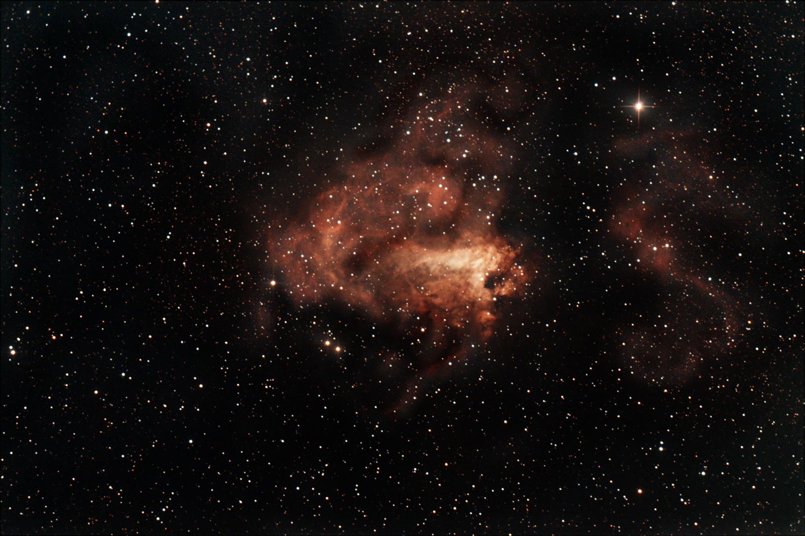 nebulosa Omega o nebulosa Cigno